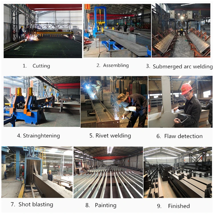 Steel Column and Beam Low Cost Prefab Steel Structure Warehouse Material