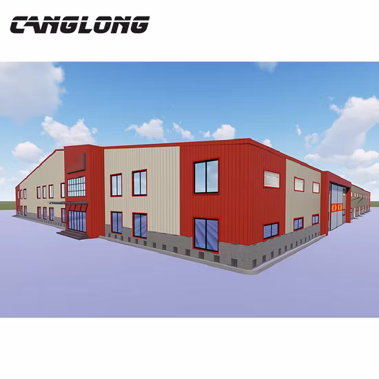 Quality Assurance Structure Dacier Q355b Prefabricated Warehouse Steel Structure Building