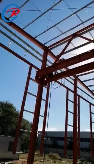 China Manufacturer Low Cost Light Steel Frame Prefab Metal Warehouse Building Prefabricated Workshop Steel Structure Building