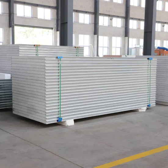 Building Material Factory Price Insulated Wall/Roof Panels EPS/Rock Wool/PU/PIR/PUR Sandwich Panel