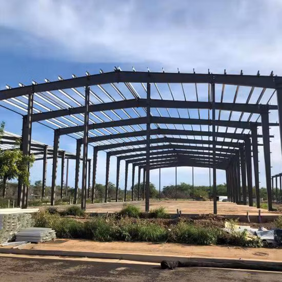 Steel Structure Portal Frame Metal Prefabricated Warehouse
