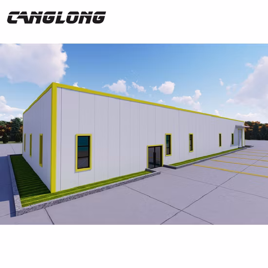 Quality Assurance Structure Dacier Q355b Prefabricated Warehouse Steel Structure Building