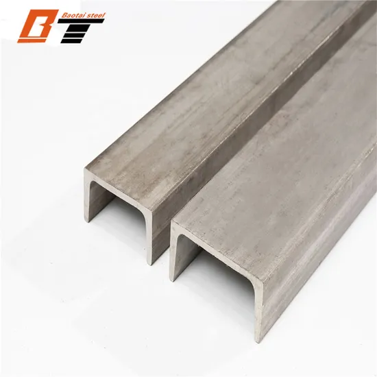 ASTM A36 Galvanized Cold Formed Section Steel Structural C Shape Profile Channel Steel Strut Slotted C U Z Beam C Steel Purlin