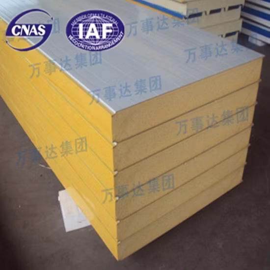 Heat Insulation PU/PIR Polyurethane Sandwich Panel for Work Shop Cold Storage Room