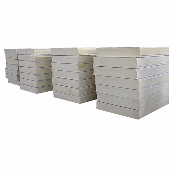 High Quality GMP Certified PU Polyurethane Insulated Roof and Wall Sandwich Panel for Cleanroom Peoject